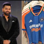 Rohit with new jersey
